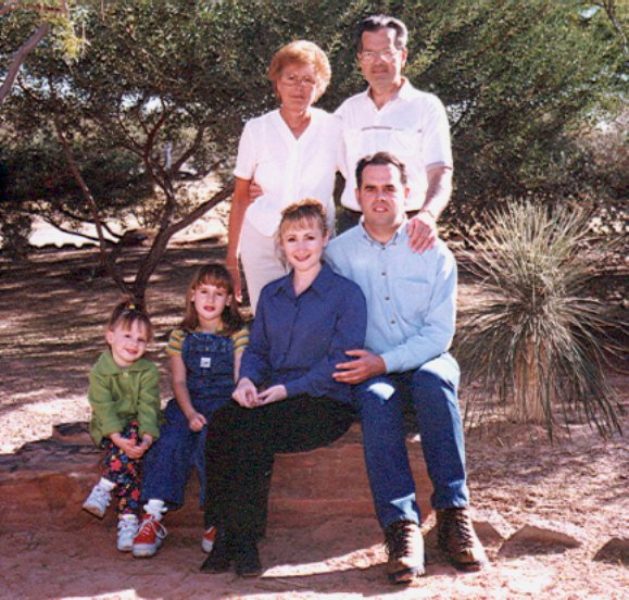 all the family together